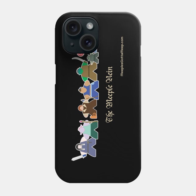 The Meeple Nein Phone Case by MeeplesGottaMeep