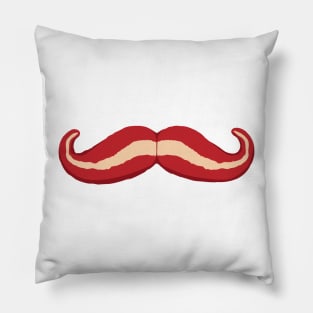 Bacon Mustache | funny | Comical | Stache | Pillow