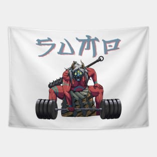 The Red Oni Version Tapestry