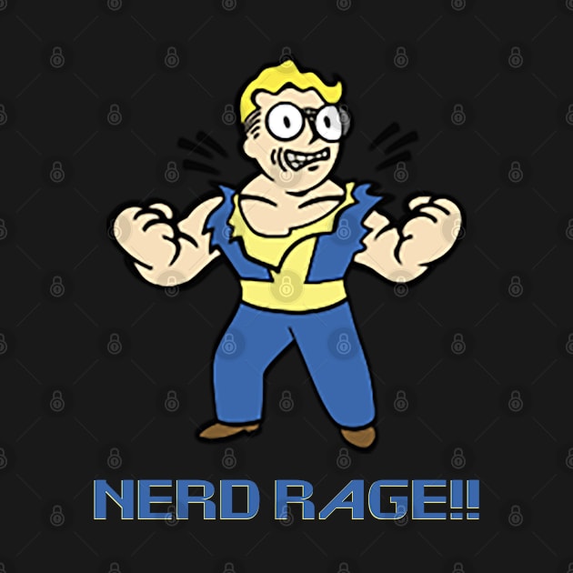 Nerd Rage by Wyrd Merch