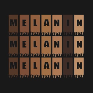 Melanin Shades Black Pride Gift T-Shirt