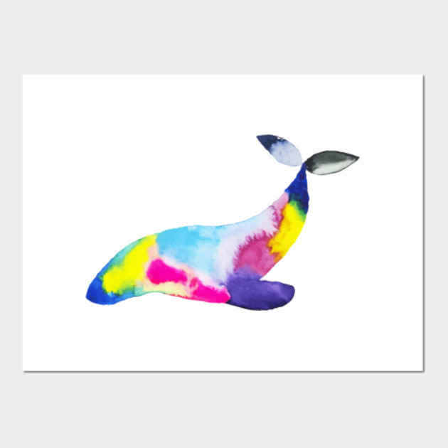 Humpback Whale Watercolor Humpback Whale Posters And Art