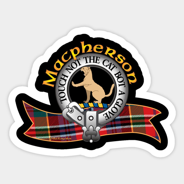 Macpherson Clan Macpherson Clan Aufkleber Teepublic De