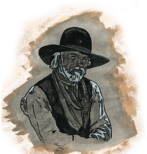 Lonesome Dove - Captain Woodrow Call Magnet