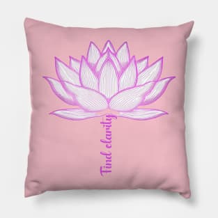 lotus flower Yoga Pillow