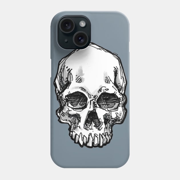 Skull Phone Case by enoogs