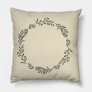 floral wreath Pillow