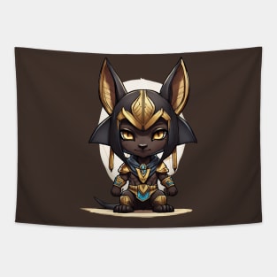 majestic anubis Tapestry