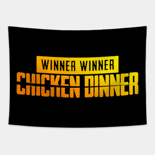 pubg chicken dinner Tapestry