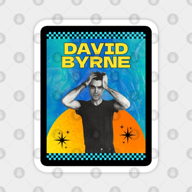 Retro Byrne Magnet by Tiru Store 