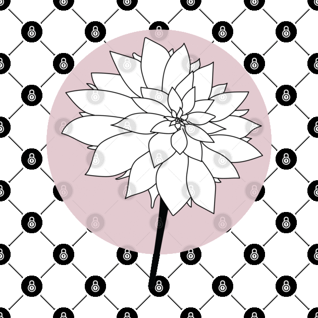 White dahlia by Lilbelstudios 