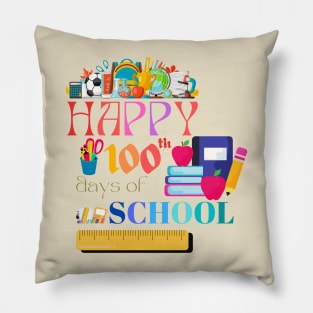 Happy 100th days of school Pillow