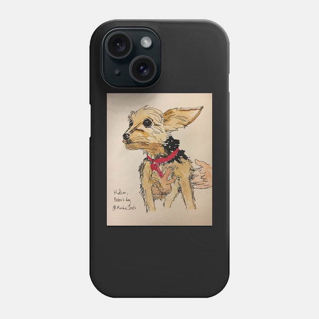 Hudson, Peter's dog Phone Case by ElizaC