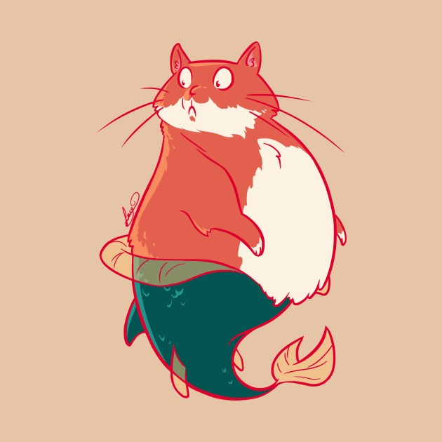 Chubby mercat by LucyDoesArt