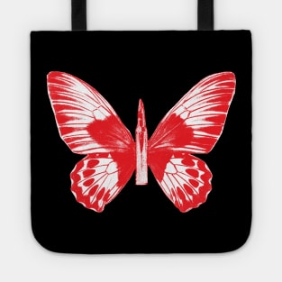 Bullet With Butterfly Wings Tote