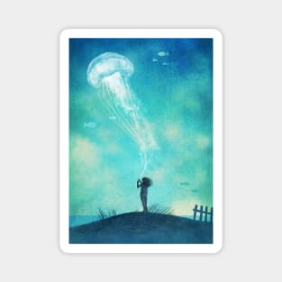 The Thing About Jellyfish Magnet