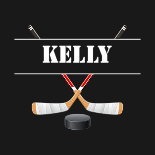 Kelly Birthday Hockey T-Shirt