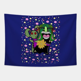 Monsters Prom Photo Tapestry