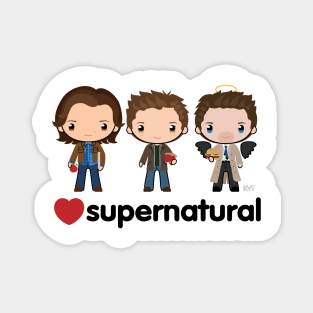 Love Supernatural Magnet