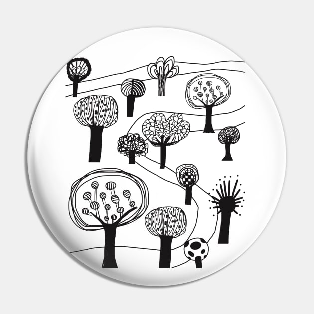 trees with path trough Pin by PrincessbettyDesign