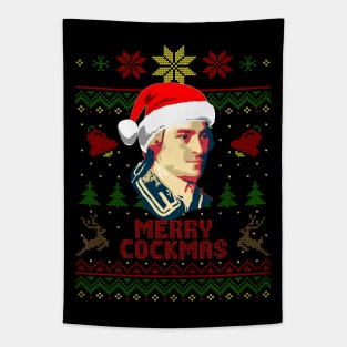 John Hancock Merry Cockmas Tapestry