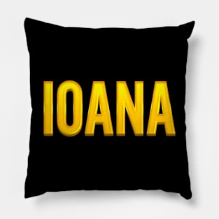 Ioana Name Pillow