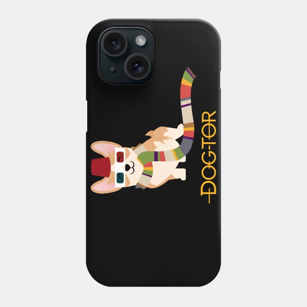 The DOG-tor Phone Case by RisaRocksIt