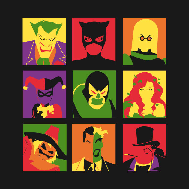 Villains B pop by Edwoody