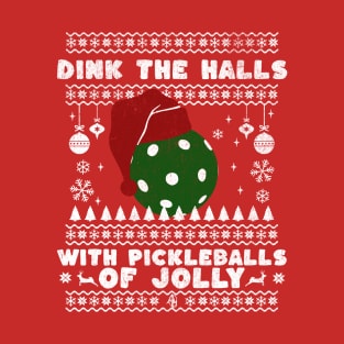 Pickleball Christmas T-Shirt