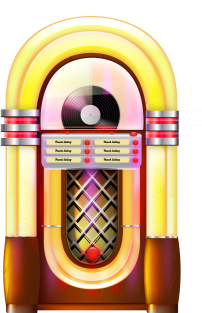 Retro Jukebox Magnet