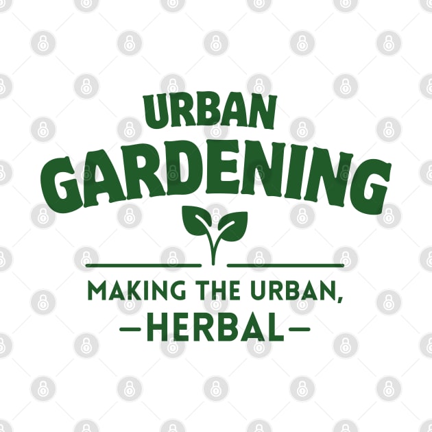 Urban Gardening by Delicious Art