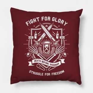 Never back down Pillow