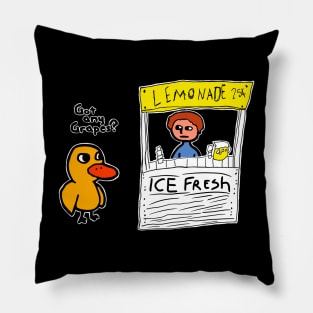 Got Any Grapes? - The Duck Song Pillow