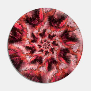 red and magenta textured spiral Pin