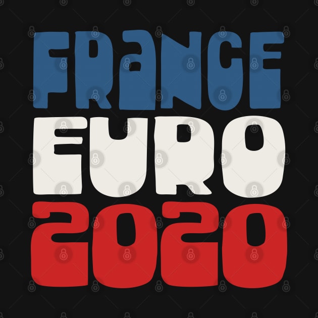 France Euro 2020 Soccer Gift Design by DankFutura