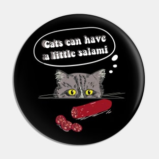 Can Cats Have Salami Pin