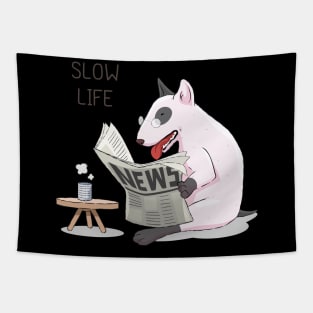 Street Dog Slow Life Tapestry