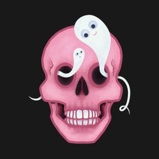 Pastel Goth Funny Skull T-Shirt