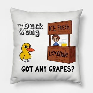 DUCK SONG AND BARTENDER Pillow