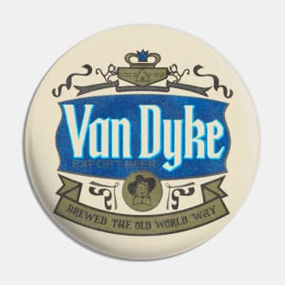 Van Dyke Export Beer Retro Defunct Breweriana Pin