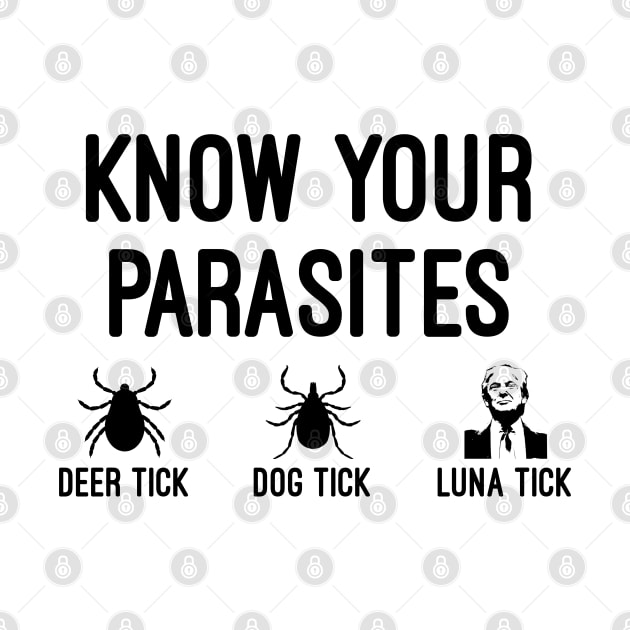 Know Your Parasites by Raw Designs LDN