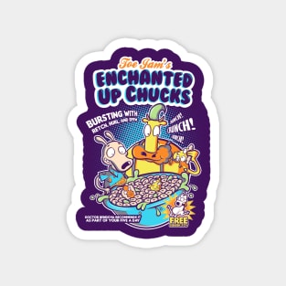 Enchanted Up Chucks Magnet