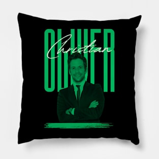 Christian oliver///original retro Pillow