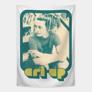 Ari Up ////// Retro Punk Aesthetic Fan Design Tapestry