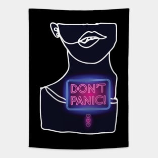 Don't Panic Tapestry