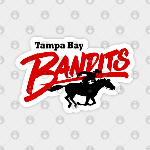 DEFUNCT - Tampa Bay Bandits USFL Magnet by LocalZonly