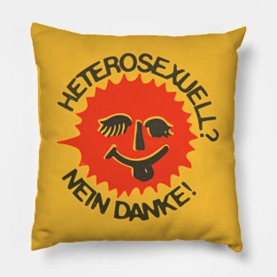 Heterosexuell? Nein Danke! Pillow