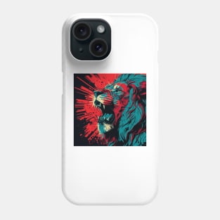 Roaring Lion Pop Phone Case