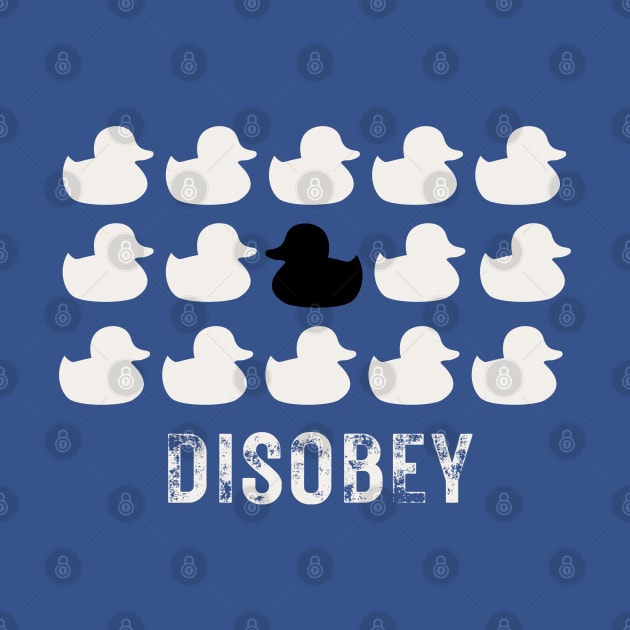 Disobey, rubber duck revolution by Teessential