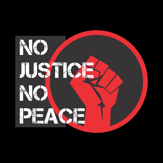 NO JUSTICE NO PEACE by nabila